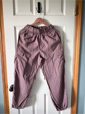 all in motion Mauve-Taupe Cargo Joggers